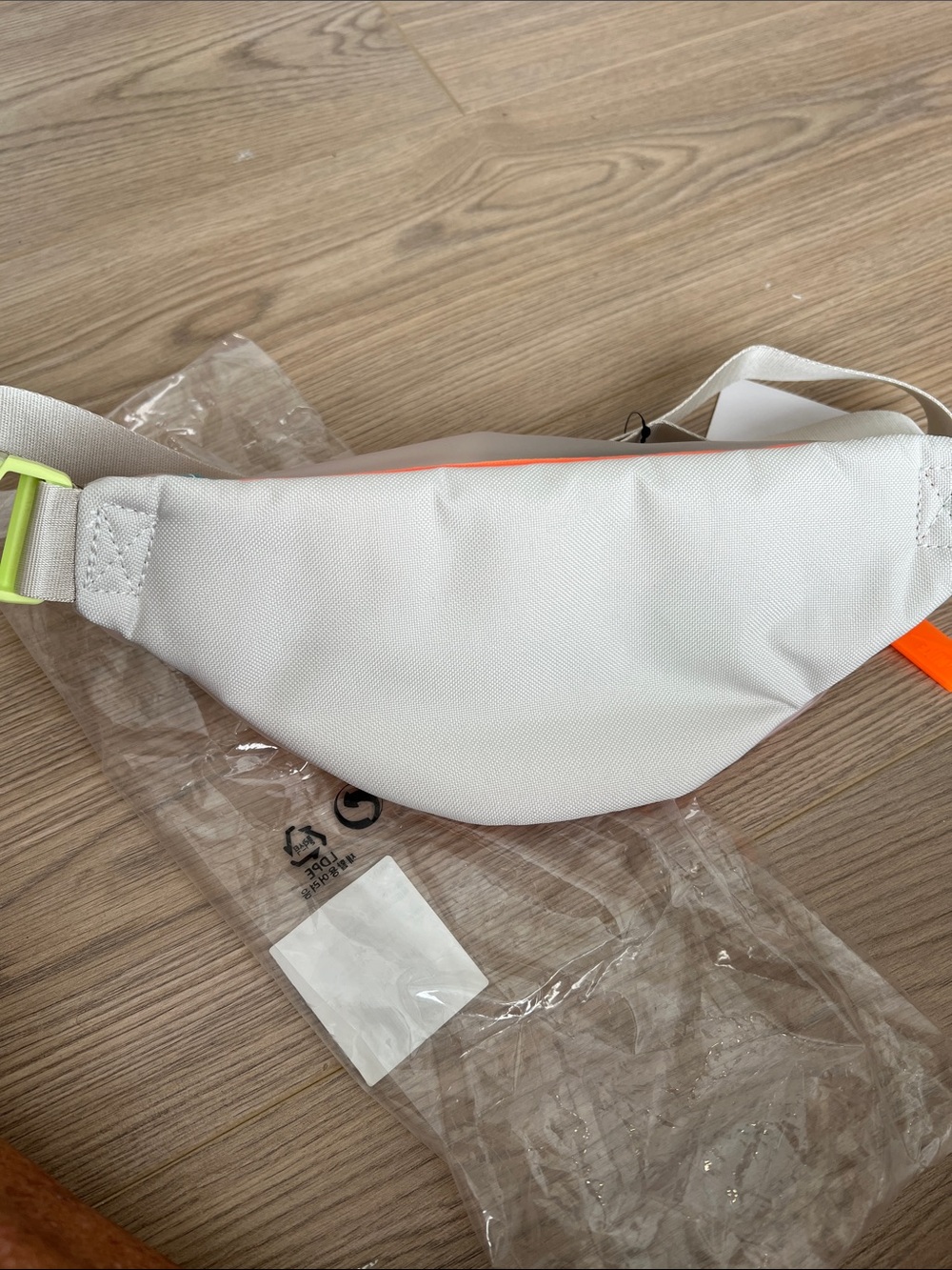 Nike Iridescent Waist Pack - Orange, Teal, Cream - Picture 4 of 6